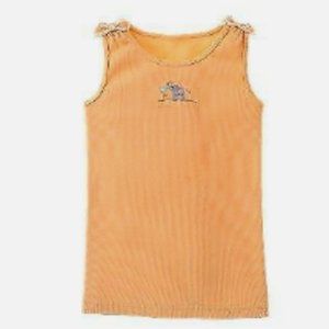 Gymboree Elephant Orange Tank Top in size 12